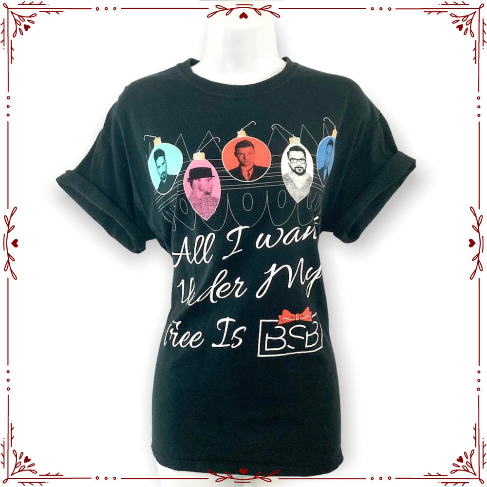 ALL I Want Under My Tree is Backstreet Boys Tee